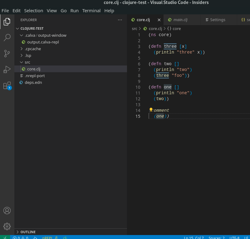 Viewing the call stack Debugger call stack